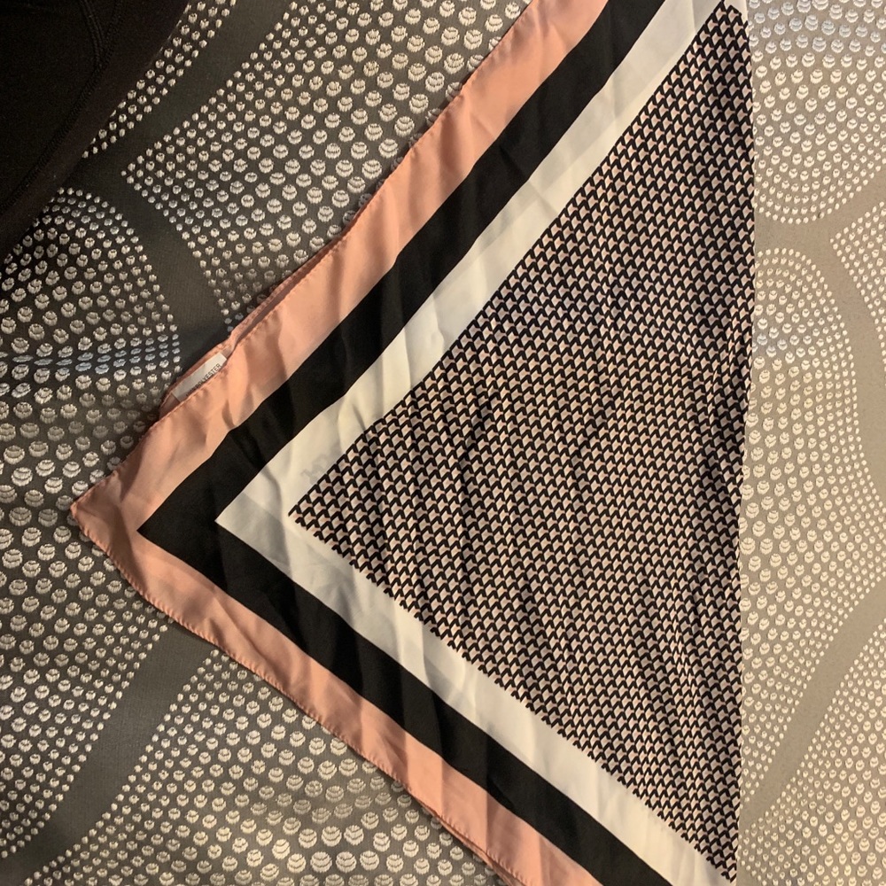 Pink black and white bandana!